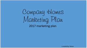 company-marketing-plan
